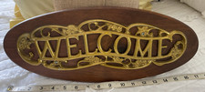 Wood welcome wall for sale  Charlotte