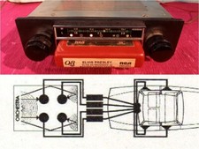 Voxson vintage autoradio usato  Roma