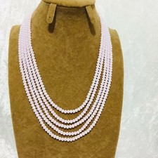 Colar feminino moda indiana casamento noiva 5 camadas Mala Haar joias comprar usado  Enviando para Brazil