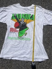 Camiseta Nelson Mandela Vintage África do Sul Abolir Apartheid História de Protesto, usado comprar usado  Enviando para Brazil