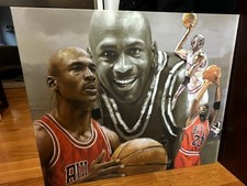 Michael jordan canvas for sale  Wynnewood
