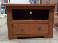 rustic tv unit for sale  CHESTERFIELD