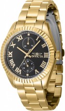 Invicta Specialty GMT relógio feminino quartzo mostrador preto 47443 comprar usado  Enviando para Brazil