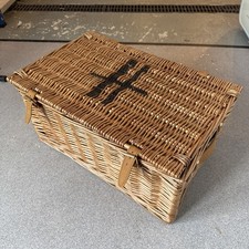 Harrods hamper basket for sale Harrods hamper basket for sale  COLCHESTER