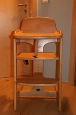 Kinderhochstuhl holz höhenver gebraucht kaufen  Mühlenbeck