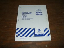 Diagrama de fiação elétrica manual plataforma trator New Holland T2410 T2420 comprar usado  Enviando para Brazil