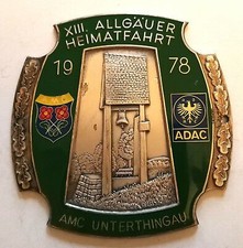 Plakette xiii allgäuer gebraucht kaufen  Velbert
