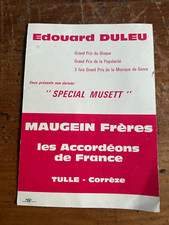 Autographe edouard duleu d'occasion  Guéret