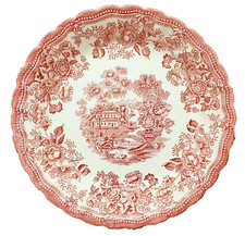 Vintage red plate for sale  CROWTHORNE
