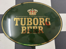Tuborg beer emailschild gebraucht kaufen  Gaggenau