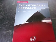 Verkaufsprospekt honda automob gebraucht kaufen  Ahaus