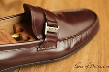 Bally burgundy leather for sale  SUTTON COLDFIELD