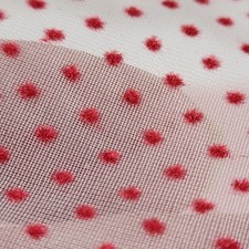 Tecido de náilon suíço pontilhado vintage branco com pontos vermelhos flocados 45 x 72 , usado comprar usado Tecido de náilon suíço pontilhado vintage branco com pontos vermelhos flocados 45 x 72 , usado comprar usado  Enviando para Brazil