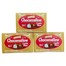 (pacote com 3) Picadas de biscoito Colombina Chocomallow chocolate marshmallow doces feriados comprar usado  Enviando para Brazil