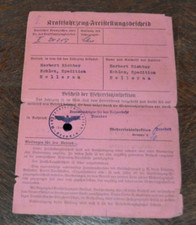 Kraftfahrzeug freistellungsbes gebraucht kaufen  Zschopau