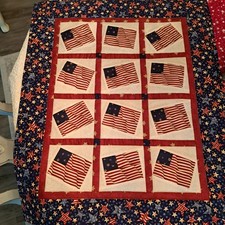 Handmade patriotic table for sale  Cedar Rapids