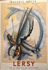 Affiche exposition lersy d'occasion  Paris V