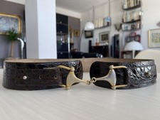 Ceinture crocodile véritable d'occasion  Palavas-les-Flots