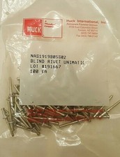NAS1919B05S02 Blind rivet Huck unimatic  (1) bag of 100  comprar usado  NAS1919B05S02 Blind rivet Huck unimatic  (1) bag of 100  comprar usado  Enviando para Brazil