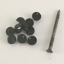 10x Parafuso Protetores de Para-choques Estilo Vintage Preto Vertical + Gabinete de Piano de Grand, usado comprar usado  Enviando para Brazil