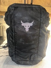 Mochila Under Armour Project Rock PRJCT-3 Duffle Bag preta azul camuflagem academia casual, usado comprar usado  Enviando para Brazil