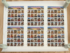 Usado, Folha de imprensa completa sem cortes selos Legends of the West Scott 2689 artista assinado LE comprar usado  Enviando para Brazil