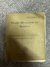 Ww1 medic book for sale  TAMWORTH