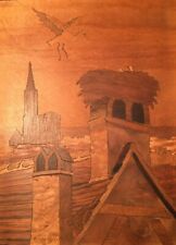 Tableau marqueterie xxe d'occasion  Thumeries