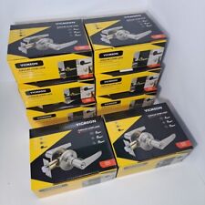 Conjunto de 8 maçanetas tubulares de entrada VICMEON fechadura com chave (preto fosco), usado comprar usado  Enviando para Brazil