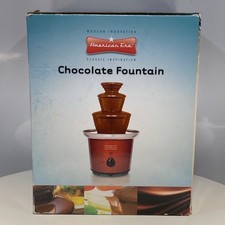 Usado, Fonte de chocolate era americana caixa de 3 camadas modelo CF-6/4792 testada comprar usado  Enviando para Brazil