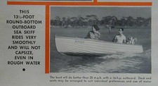 Runabout sea skiff for sale  Diamond Point