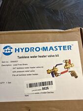 Kit de válvula aquecedor de água sem tanque HYDRO MASTER com válvula de alívio de pressão comprar usado  Enviando para Brazil