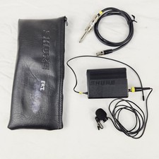 Usado, Cabo de guitarra Shure transmissor bodypack sem fio LX1-CT 206.000 MHz microfone comprar usado  Enviando para Brazil