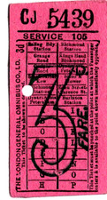 Bus ticket london for sale  UK
