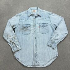 Levis denim shirt for sale  PLYMOUTH