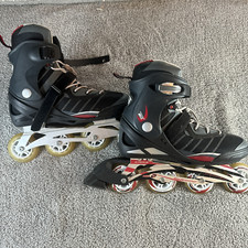 Patins masculinos em linha Bladerunner Formula 80 EUA 11 ABEC 7 patins de alumínio comprar usado  Enviando para Brazil