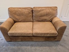 Tan distressed leather for sale  CHELTENHAM