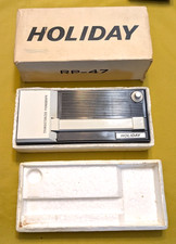 Vintage Holiday RP-47 Fonógrafo Transistorizado Gravador Portátil 33 45 comprar usado  Enviando para Brazil