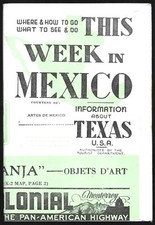 Vintage mexico travel for sale  BARNET