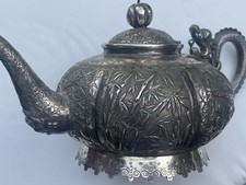 Teekanne 900 silber gebraucht kaufen  Neuss