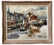 Gaston girault huile d'occasion  Châteauneuf-du-Rhône