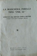 Manuale maschera pirelli usato  Muggia