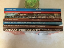 Hunting fishing books for sale  Sobieski