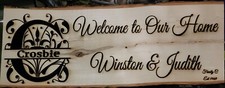 Custom wooden welcome for sale  Loxahatchee