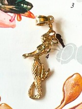 14k gold mermaid for sale  STOKE-ON-TRENT