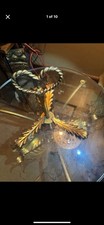 gold w glass end table for sale  Rochester