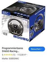 Gaming lenkrad set gebraucht kaufen  Dingolfing