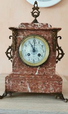 Horloge marbre rouge d'occasion  Rochefort
