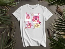 Camiseta com capuz mágica Disney Toy Story Lotso Grid Photos masculina feminina unissex AD745 comprar usado  Enviando para Brazil