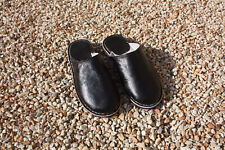 Babouches cuir noir d'occasion  Les Pieux